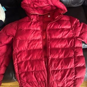 Red Puffer Jacket